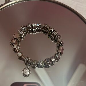 Silver 925 Charm Bracelet genuine pandora